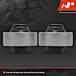 APCA9043 2 Pcs Front Lower Rearward Control Arm Bushing Kit