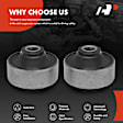 APCA9043 2 Pcs Front Lower Rearward Control Arm Bushing Kit
