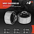 APCA9048 2 Pcs Front Lower Forward Control Arm Bushing
