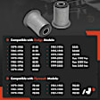 APCA9109 2 Pcs Front Lower Control Arm Bushing