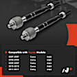 APCA9114 2 Pcs Front Inner Steering Tie Rod End