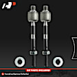 APCA9131 2 Pcs Front Inner Steering Tie Rod End
