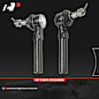 APCA9153 2 Pcs Front Outer Tie Rod End