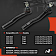 APCA9163 2 Pcs Front Driver & Passenger Outer Tie Rod End