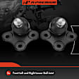APCA9176 2 Pcs Front Driver & Passenger Lower Ball Joint
