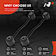 APCA9185 2 Pcs Rear Driver & Passenger Sway Bar Link