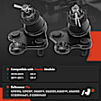 APCA9223 2 Pcs Front Lower Ball Joint Kit