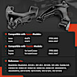 APCA9235 2 Pcs Control Arm and Ball Joint Assembly