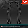 APCA9237 2 Pcs Rear Lower Rearward Control Arm Kit