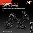 APCA9256 2 Pcs Front Driver & Passenger Suspension Stabilizer Bar Link