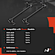 APCA9264 2 Pcs Front Driver & Passenger Sway Bar Link