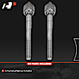 APCA9270 2 Pcs Front Driver & Passenger Inner Tie Rod End