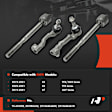 APCA9274 4 Pcs Front Inner & Outer Tie Rod End