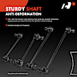 APCA9275 4 Pcs Front & Rear Sway Bar Link