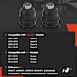 APCA9278 2 Pcs Front Lower Ball Joint