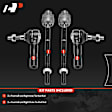 APCA9314 4 Pcs Front Inner & Outer Tie Rod End