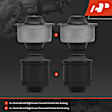 APCA9342 4 Pcs Front Lower Forward & Rearward Control Arm Bushing