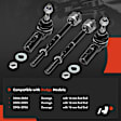 APCA9345 4 Pcs Front Inner & Outer Tie Rod End
