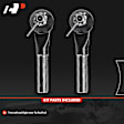 APCA9354 2 Pcs Front Outer Tie Rod End
