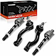 APCA9365 4 Pcs Front Inner & Outer Tie Rod End