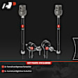 APCA9373 4 Pcs Front Inner & Outer Tie Rod End