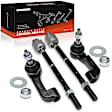 APCA9374 4 Pcs Front Inner & Outer Steering Tie Rod End Kit