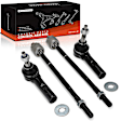 APCA9375 4 Pcs Front Inner & Outer Tie Rod End