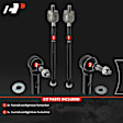 APCA9375 4 Pcs Front Inner & Outer Tie Rod End