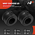 APCA9544 2 Pcs Front To Frame Sway Bar Bushing Kit