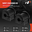 APCA9561 2 Pcs Rear Suspension Stabilizer Bar Link Bushing Kit