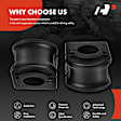 APCA9589 2 Pcs Rear To Frame Stabilizer Bar Bushing