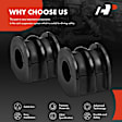 APCA9604 2 Pcs Rear To Frame Sway Bar Bushing Kit
