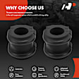APCA9661 2 Pcs Front To Frame Sway Bar Bushing Kit