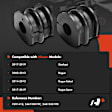 APCA9668 2 Pcs Rear To Frame Stabilizer Bar Bushing