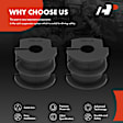 APCA9749 2 Pcs Rear To Frame Stabilizer Bar Bushing Kit