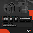 APCA9816 2 Pcs Rear To Frame Sway Bar Bushing Kit