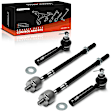 APCA9832 4 Pcs Front Inner & Outer Tie Rod End