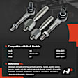 APCA9840 4 Pcs Inner and Outer Tie Rod End