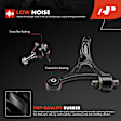 APCA9861 4 Pcs Front Driver & Passenger Lower Control Arm & Ball Joint