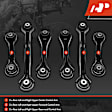 APCA9870 6 Pcs Rear Upper Lateral Arm Kit