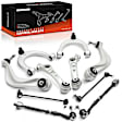 APCA9876 10 Pcs Control Arm Tie Rod End Sway Bar Link