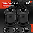 APCA9890 2 Pcs Front Lower Forward Suspension Control Arm Bushing