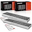 APCAF064 2 Pcs Activated Carbon Cabin Air Filter