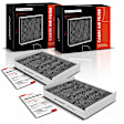 APCAF067 2 Pcs Activated Carbon Cabin Air Filter