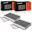 APCAF068 2 Pcs Activated Carbon Cabin Air Filter