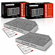 APCAF084 2 Pcs Activated Carbon Cabin Air Filter