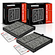 APCAF092 2 Pcs Activated Carbon Cabin Air Filter