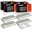 APCAF113 4 Pcs Activated Carbon Cabin Air Filter