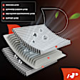 APCAF116 2 Pcs Activated Carbon Cabin Air Filter