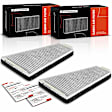 APCAF119 2 Pcs Activated Carbon Cabin Air Filter